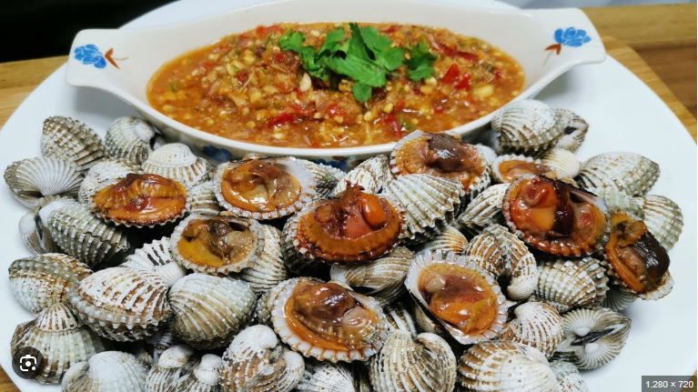 ລວກຫອຍແຄງ